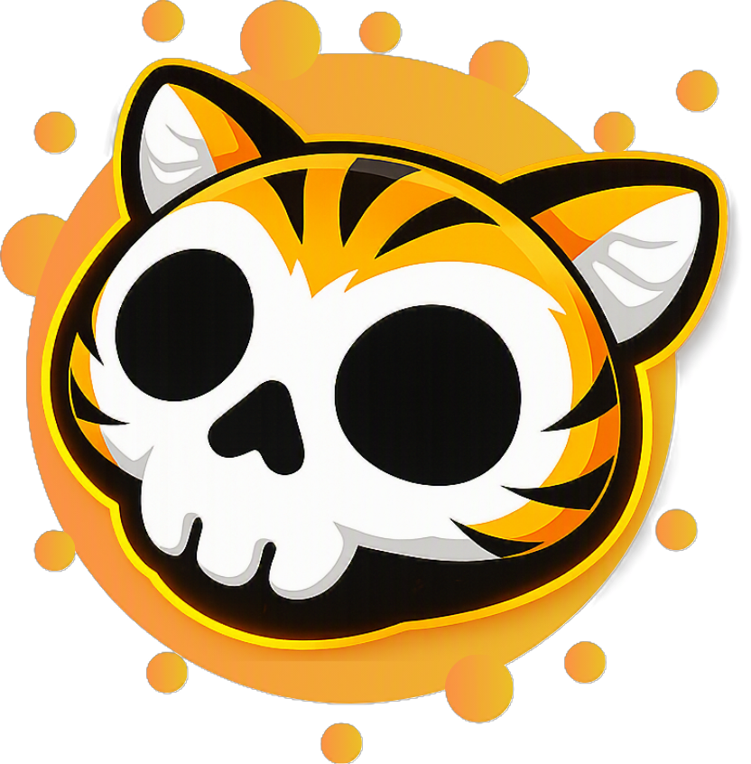 XYEL Tiger Skull Graphic